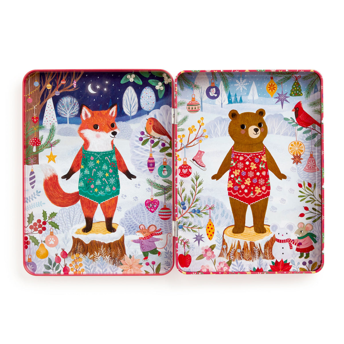 Mudpuppy Merry Woodland Magnetic Dress-Up Set