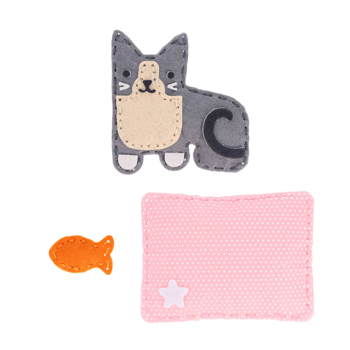 Petit Collage Mini Craft Kit: Pocket Kitten