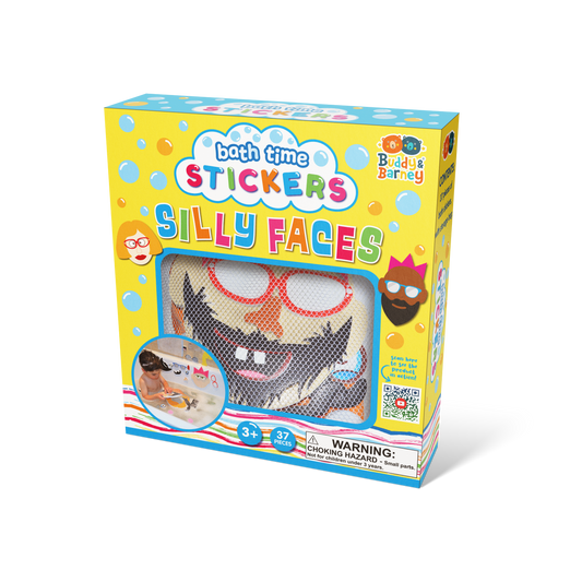 Bath Time Sticker Silly Faces