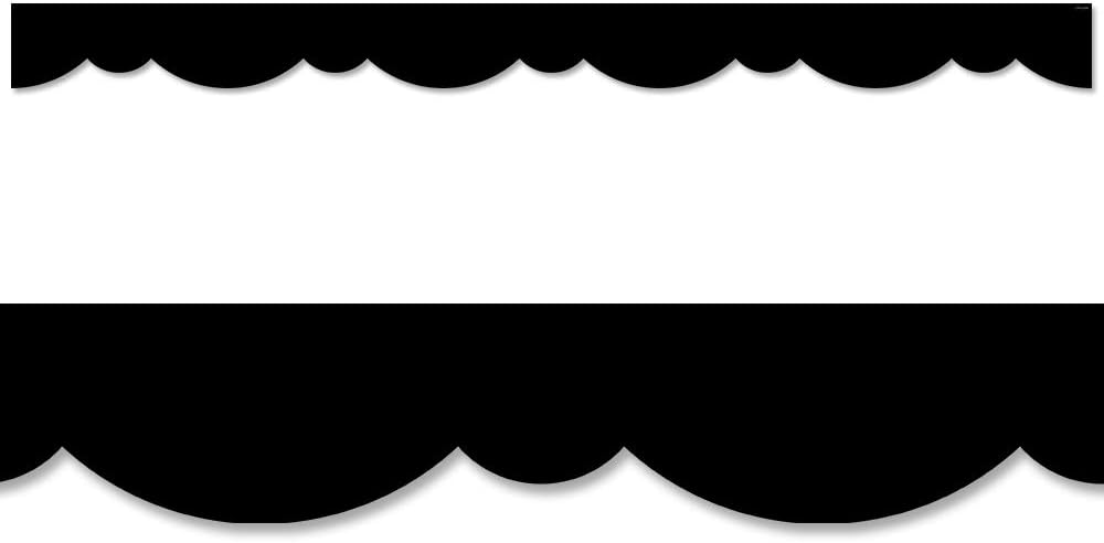 Black Stylish Border Trim