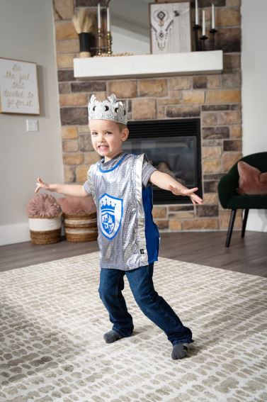 Little Adventures - Blue Crusader (Size S/M 1–5 years)