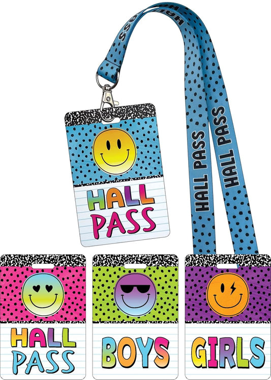 Brightz 4Ever Hall Pass Set with Lanyards