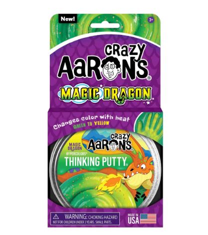 Crazy Aaron's Magic Dragon HYPERCOLORS Thinking Putty