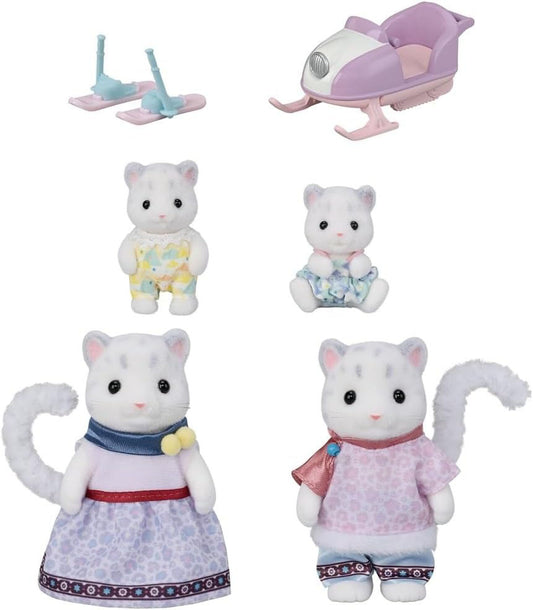 Calico Critters Snow Leopard Family