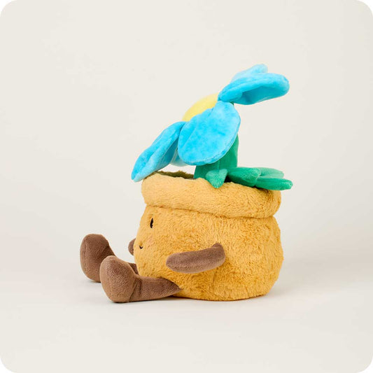 Warmies Blue Flower Pot