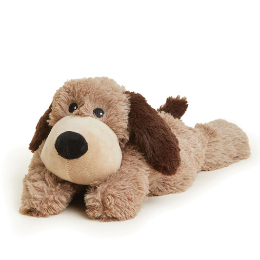 Brown Dog Warmies Warming, Weighted & Scented Plush