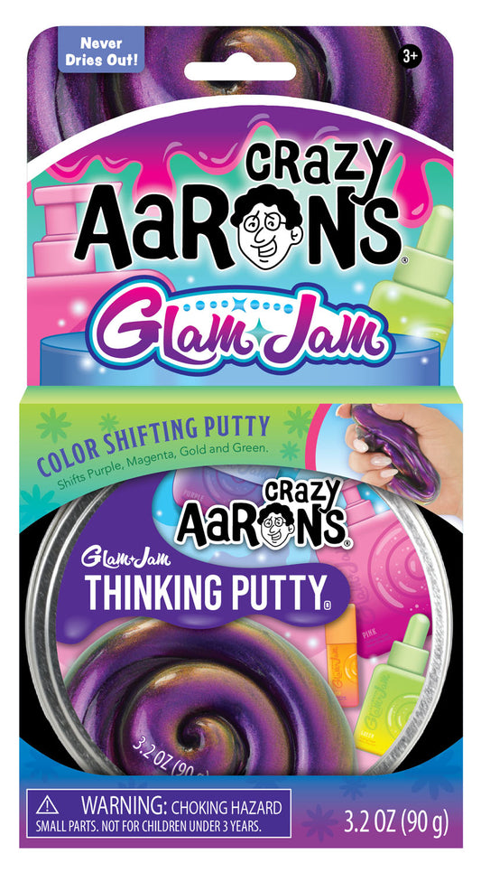 Crazy Aaron's Color Shifting Glam Jam Thinking Putty