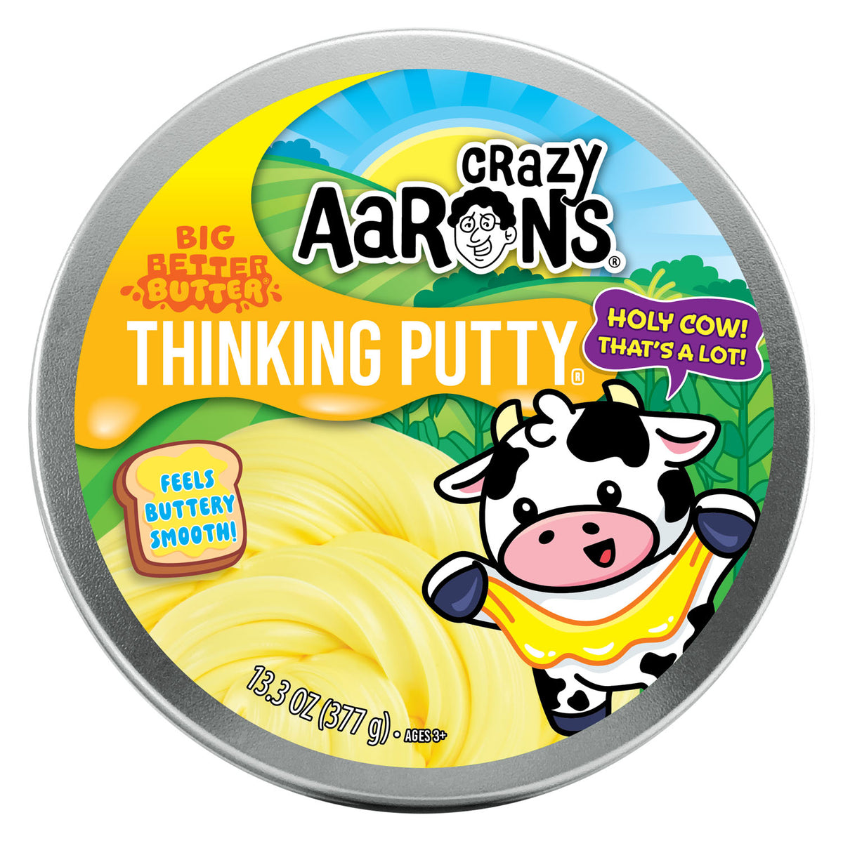 Crazy Aaron's BIG Better Butter Thinking Putty - BIG Tin