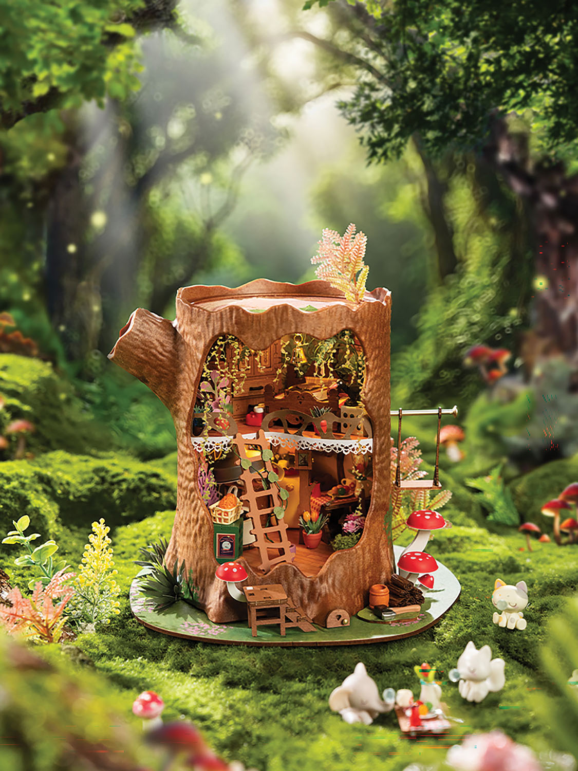 DIY Miniature House - Fairytale Tree House Kit