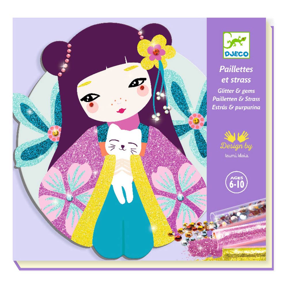 Onnanoko Glitter & Gem Boards Kit