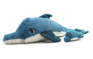 PJM Les Ptipotos Dolphin Mom & Baby