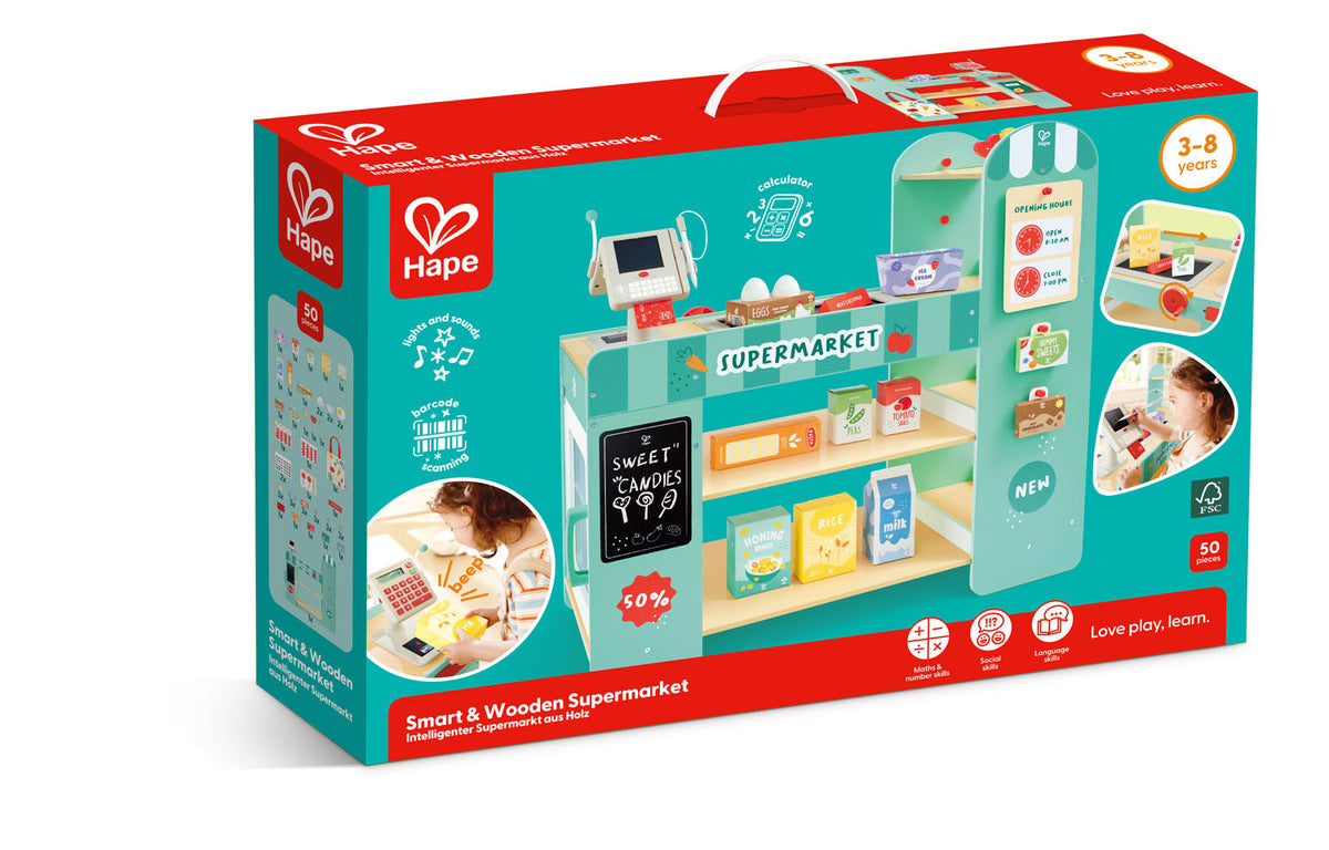 Hape Smart & Wooden Supermarket