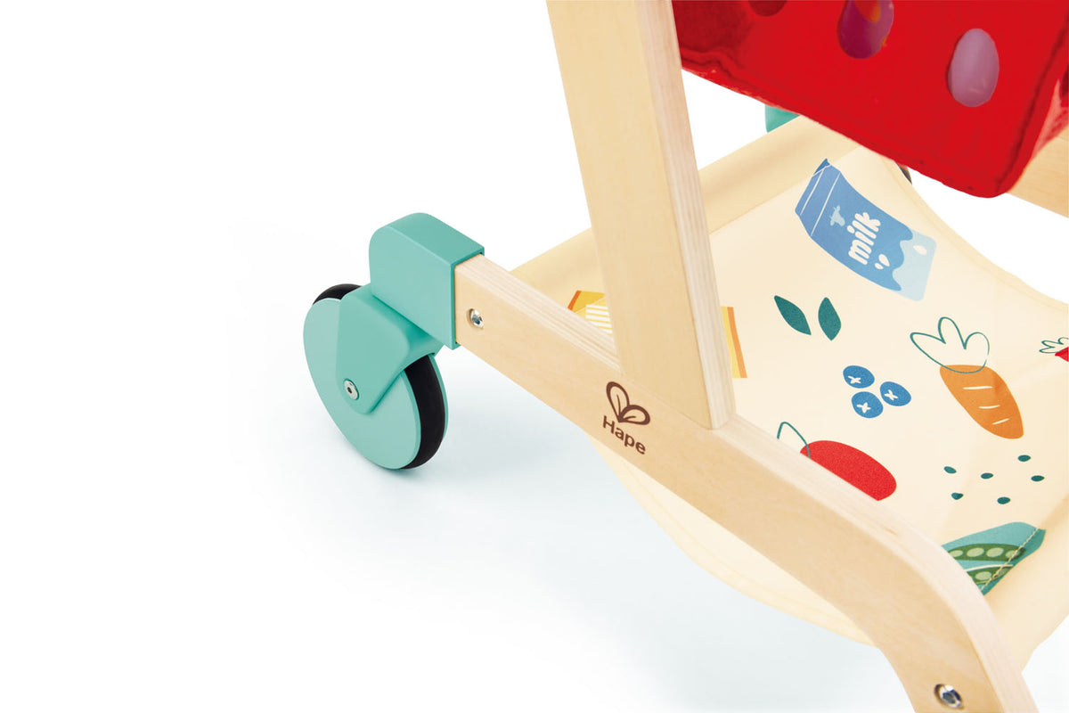 Hape Little Shopper's Cart & Basket