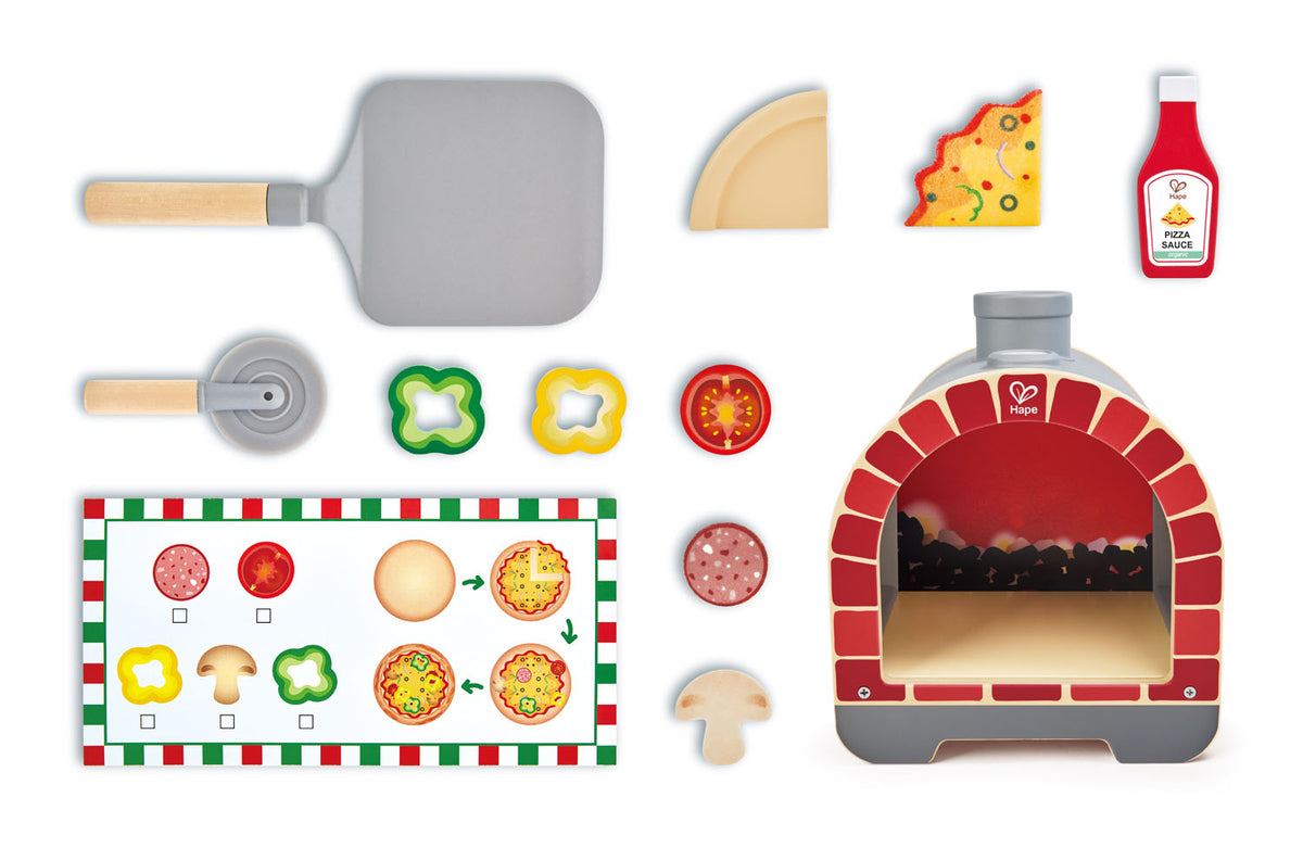 Hape  Light & Sizzle Pizza Oven Set