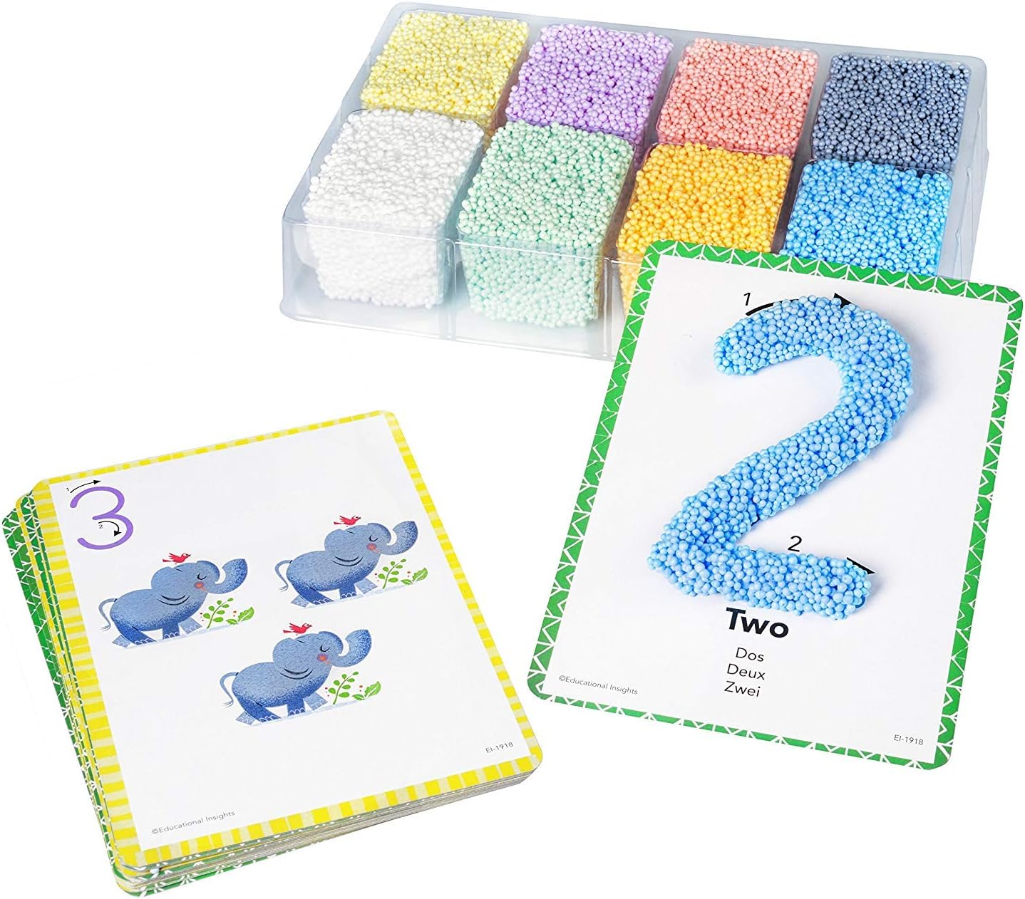 Playfoam Shape & Learn Numbers Set