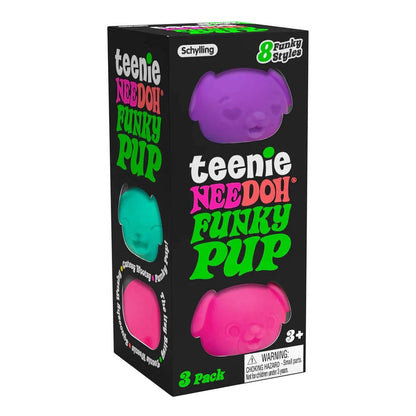 Teenie NeeDoh Funky Pup - 3 pk