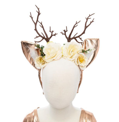 Great Pretenders Woodland Deer with Headband (size flexible ages 5–6). Deer costume for girls.