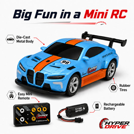 Hyper Drive Mini RC Race Car
