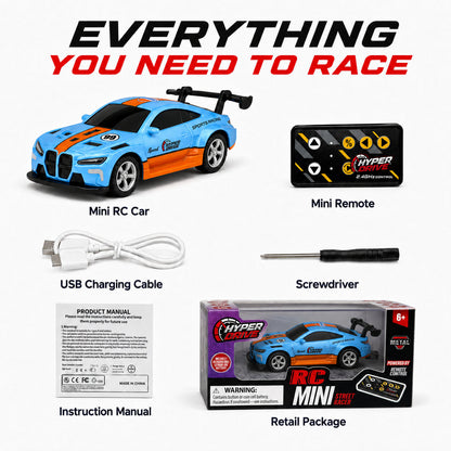 Hyper Drive Mini RC Race Car
