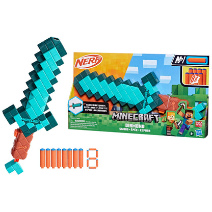 NERF Minecraft Diamond Sword