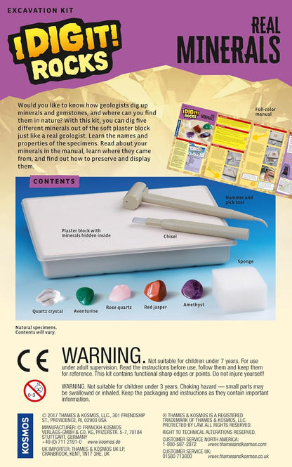 I Dig It!  Rocks  Real Minerals by Thames & Kosmos