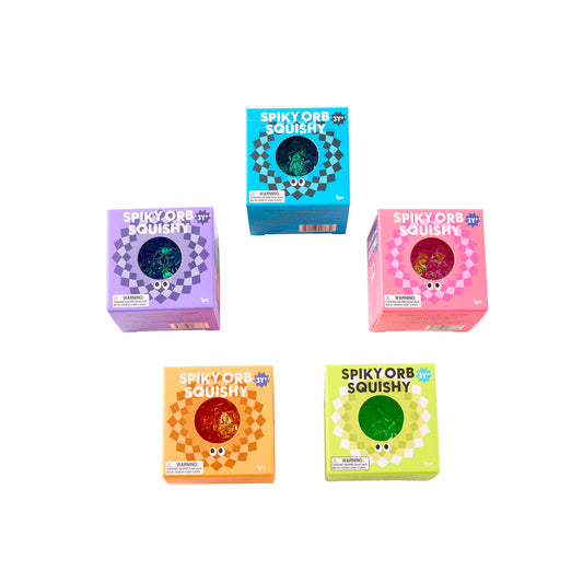 J'adore Spiky Orb Squishy (Assorted Colors)
