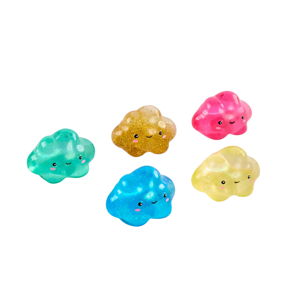 J'adore Glitter Cloud Squishy (Assorted Colors)
