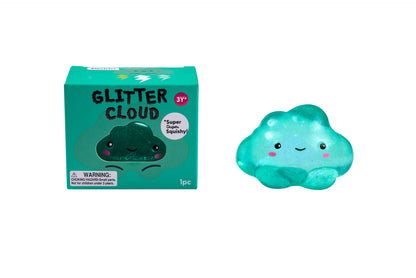 J'adore Glitter Cloud Squishy (Assorted Colors)