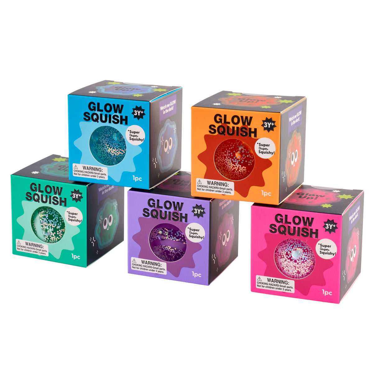 J'adore Glow Squish Squishy (Assorted Colors)