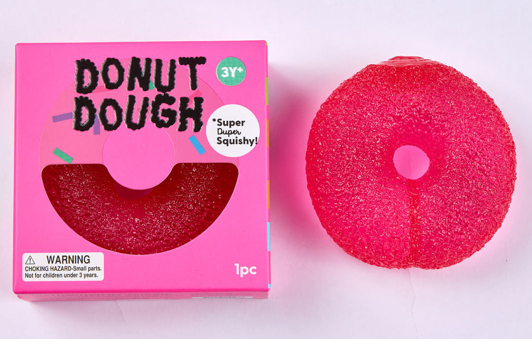 J'adore Donut Dough Squishy (Assorted Colors)