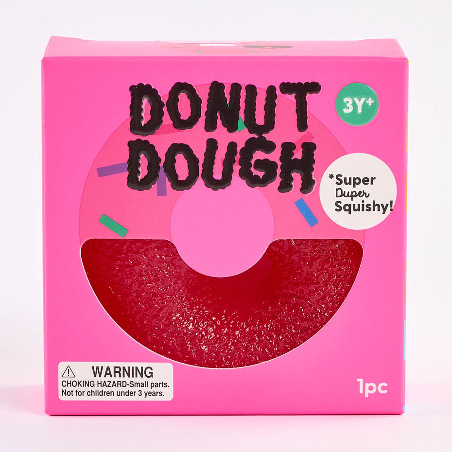 J'adore Donut Dough Squishy (Assorted Colors)