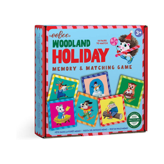 Woodland Holiday Memory & Matching Game