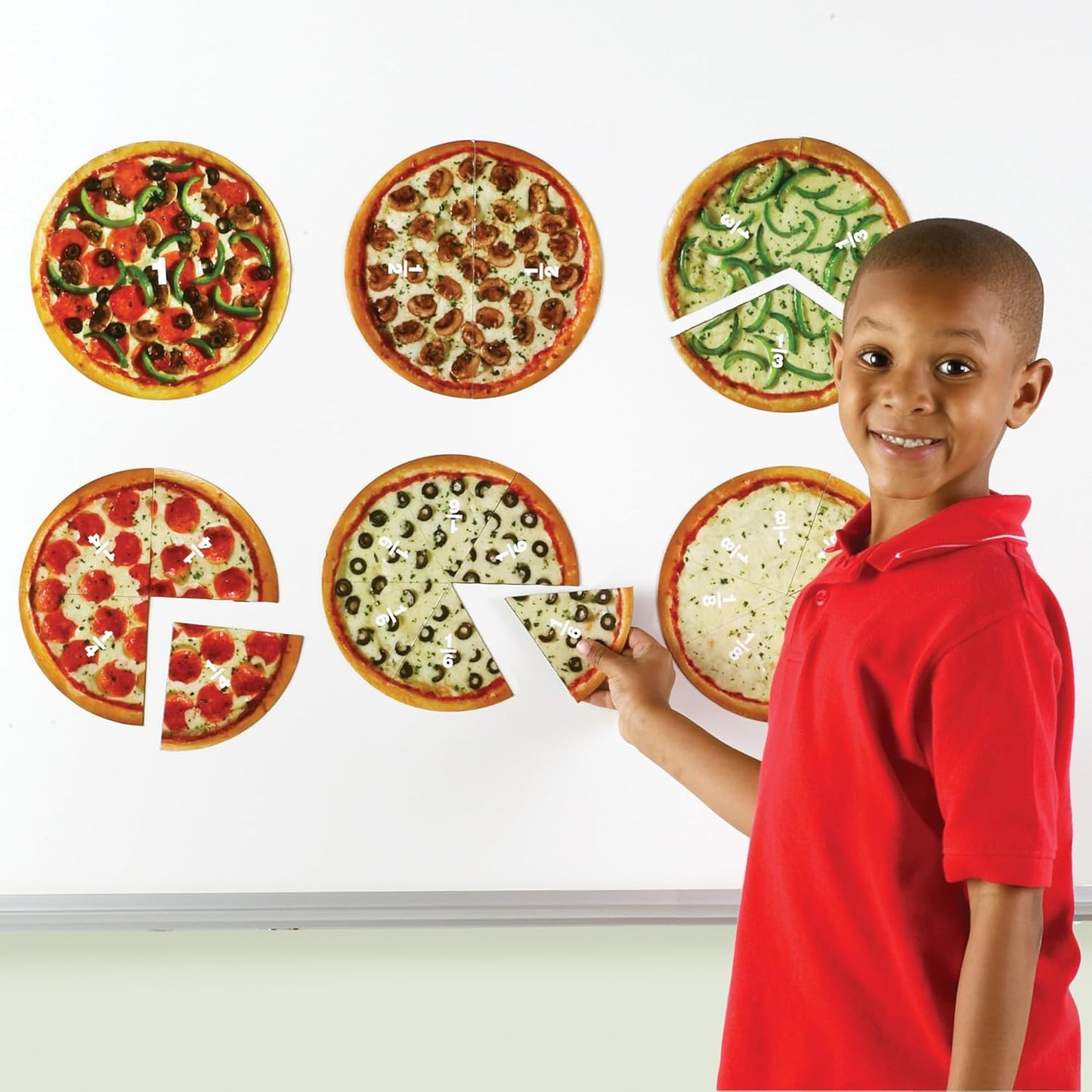 Magnetic Pizza Fractions