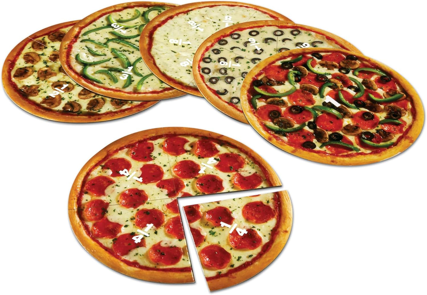 Magnetic Pizza Fractions