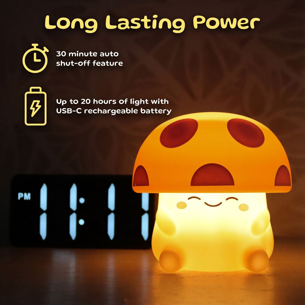 World of Mushi Ambient Squishy Mushroom Light