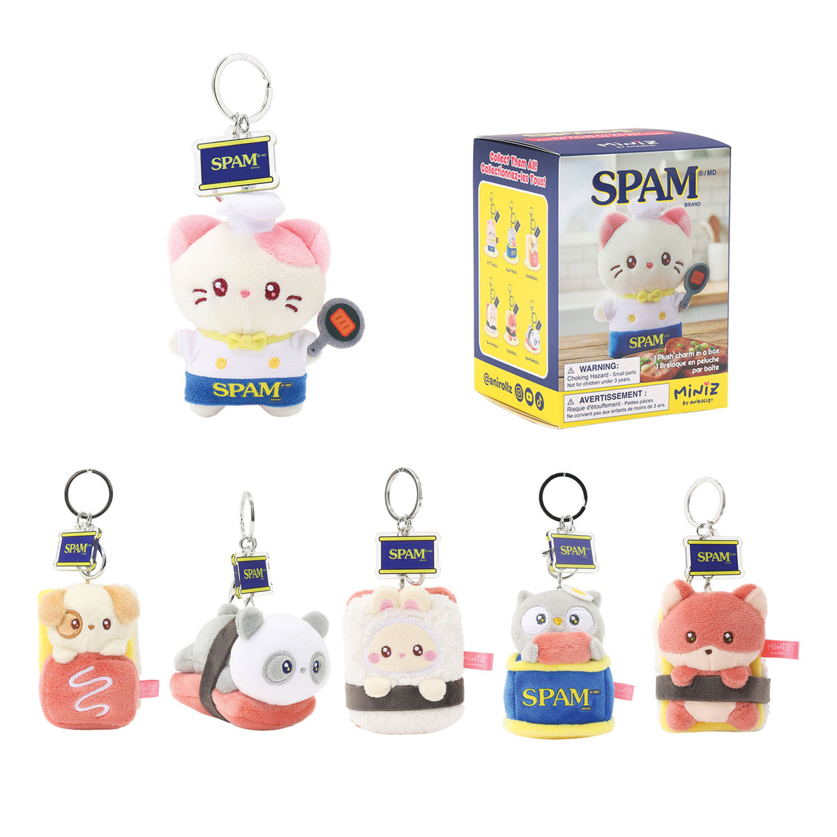 SPAM Miniz by Anirollz Surprise Plush Box