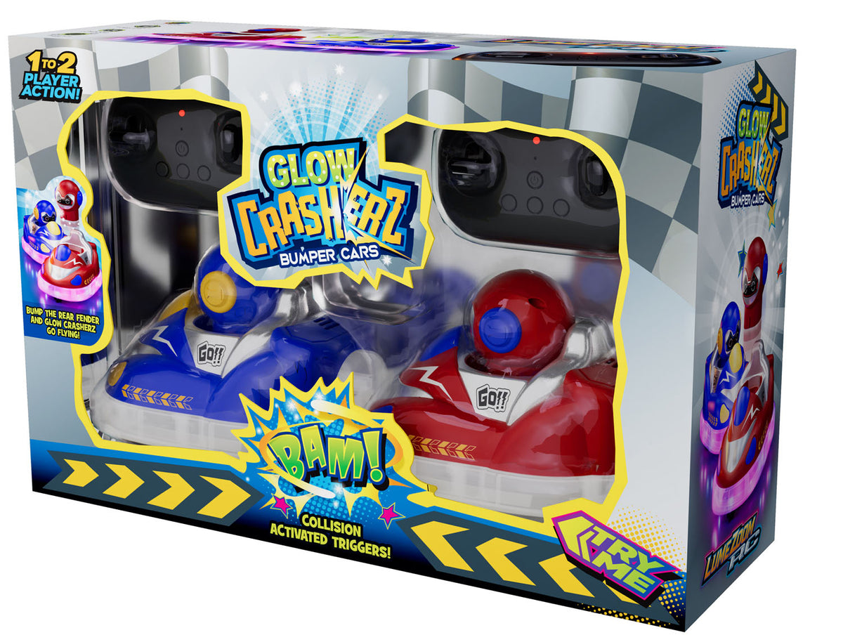 LumeZoom RC Glow Crasherz Bumper Cars
