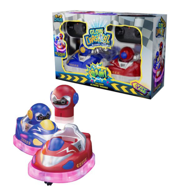 LumeZoom RC Glow Crasherz Bumper Cars