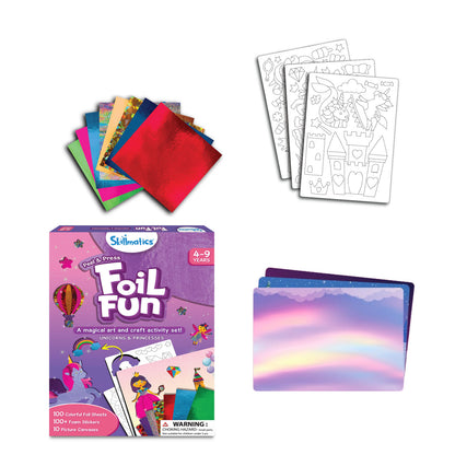 Peel & Press Foil Fun Art Kit - Unicorns & Princesses