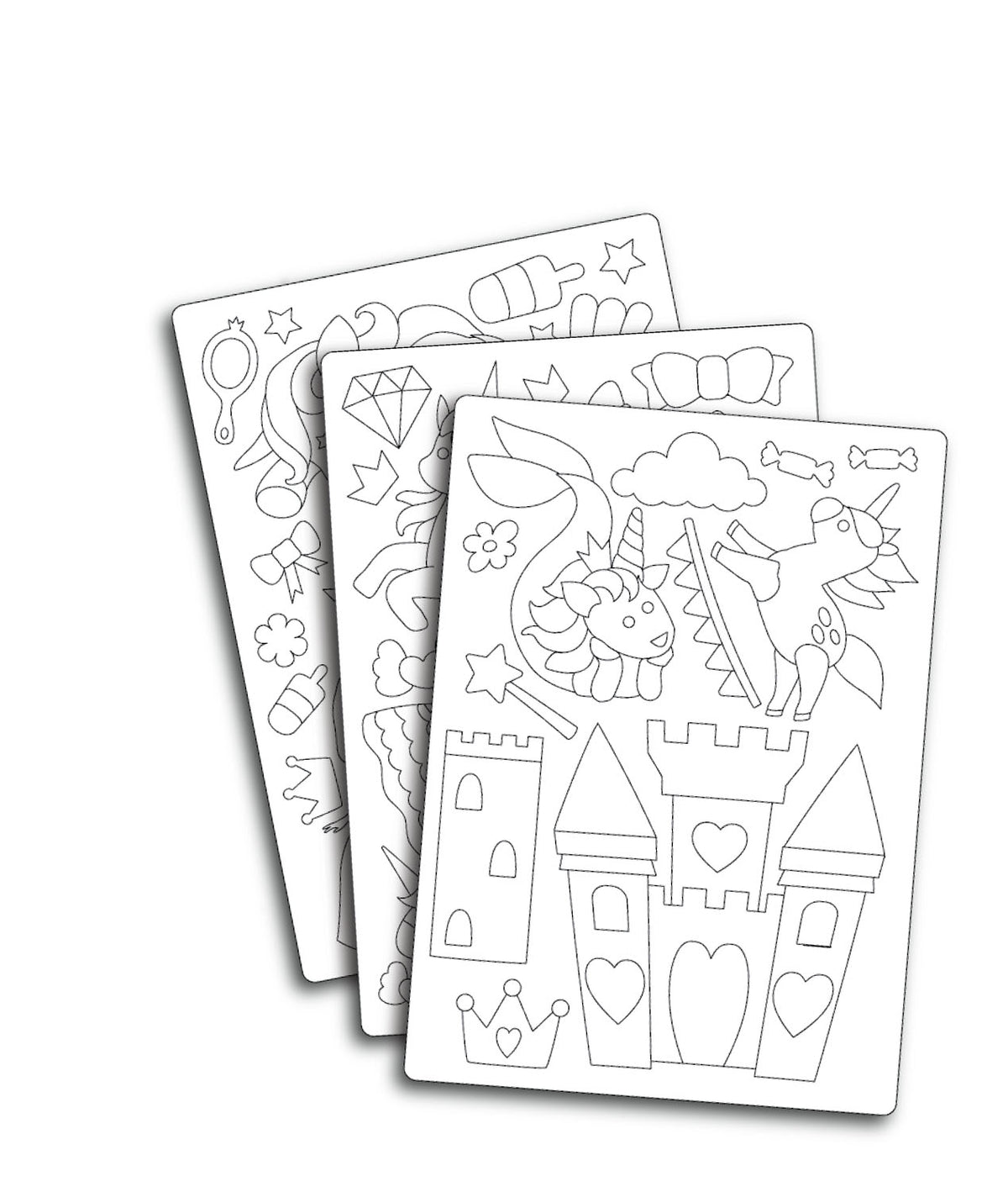 Peel & Press Foil Fun Art Kit - Unicorns & Princesses