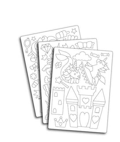 Peel & Press Foil Fun Art Kit - Unicorns & Princesses