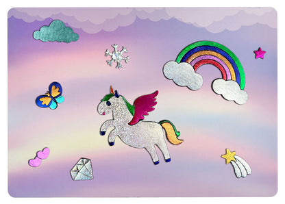 Peel & Press Foil Fun Art Kit - Unicorns & Princesses