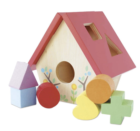 Woodland Bird House Shape Sorter