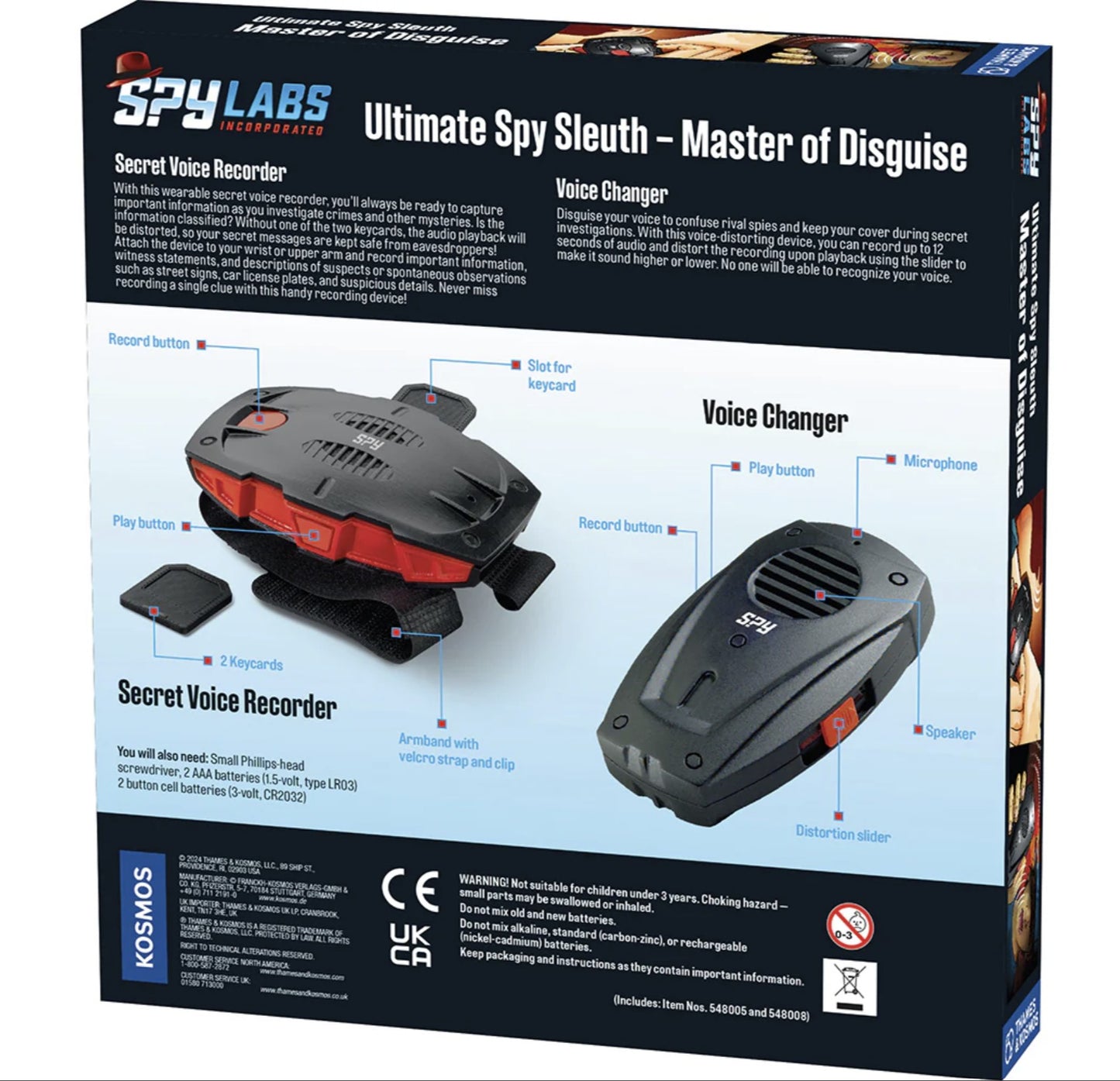 Spy Labs: Ultimate Spy Sleuth 2 Voice Recorder/Changer