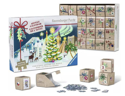 Jigsaw Puzzle Christmas Puzzle Advent Calendar - 54 Pieces Puzzle