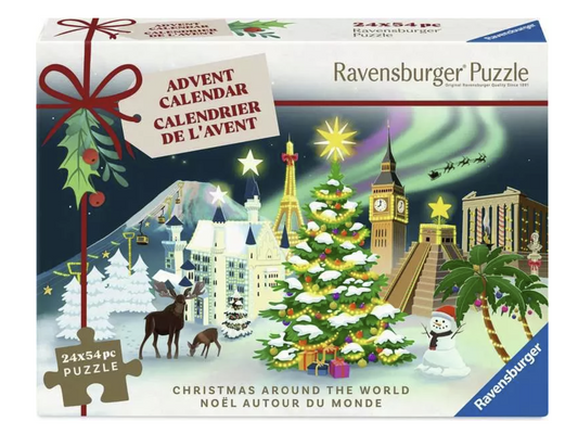 Jigsaw Puzzle Christmas Puzzle Advent Calendar - 54 Pieces Puzzle