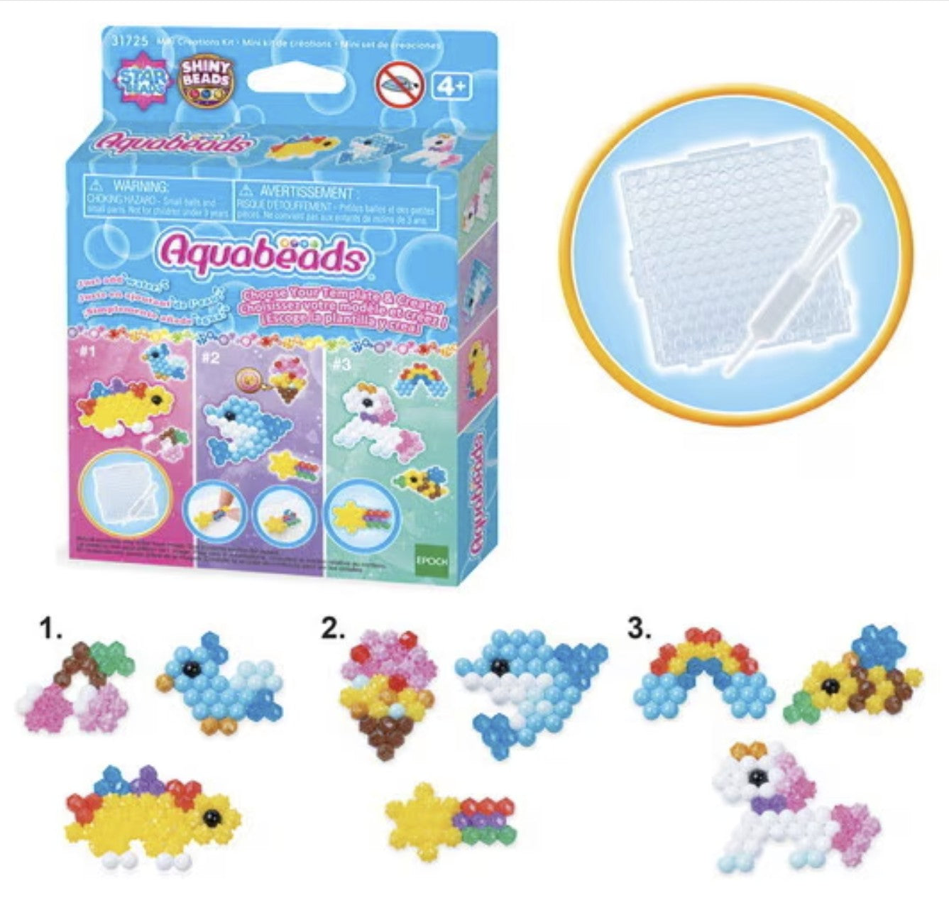 Aqua Beads Mini Creations Kit Beads Set