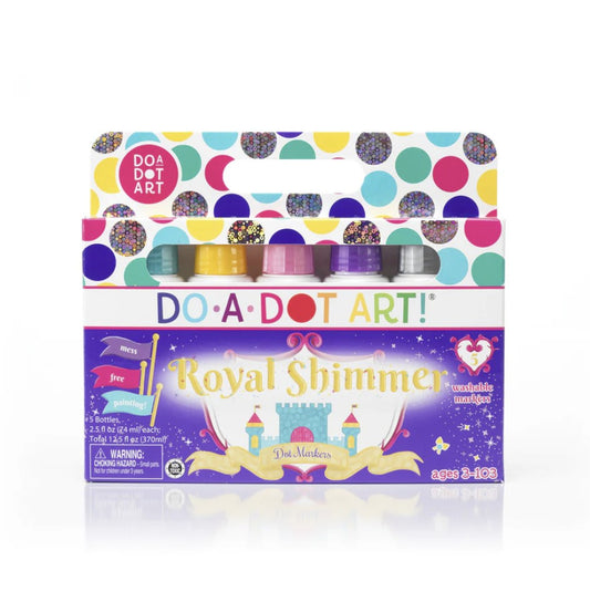 Do A Dot Art! Royal Shimmer Dot Markers – 5 Pack