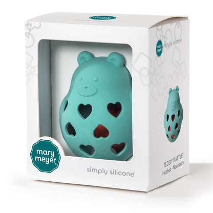 Mary Meyer Simply Silicone Teddy Roly Rattle