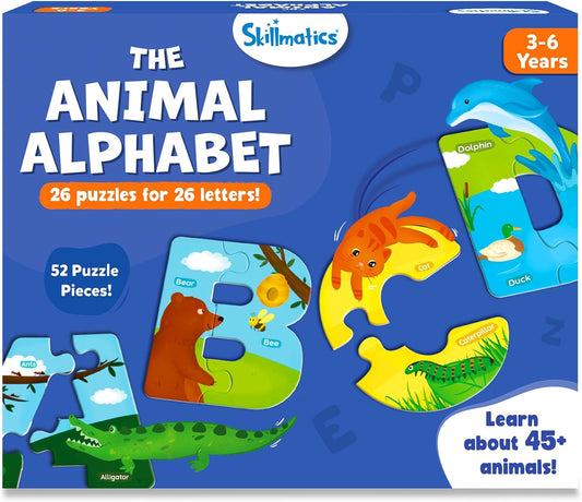 Animal Alphabet Puzzle Skillmatics